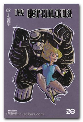 Herculoids #3 (2025) cover i rousseau pastel art variant