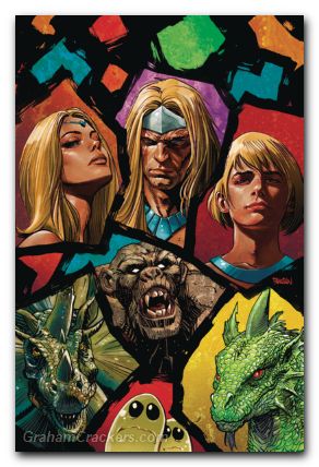 Herculoids #3 (2025) cover n panosian virgin variant