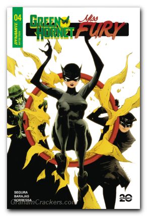 Green Hornet Miss Fury #4 (2024) cover b lee