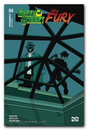 Green Hornet Miss Fury #4 (2024) cover d edgar