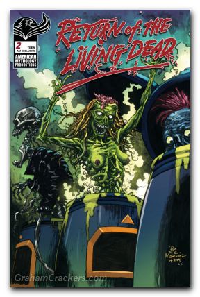 Return Of The Living Dead #2 cover f racy