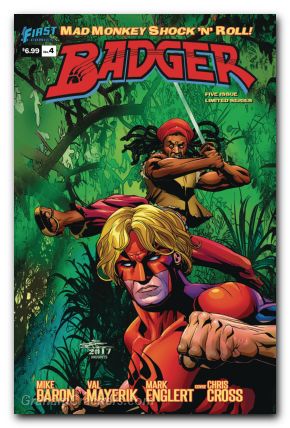 Badger Mad Monkey Shock N Roll #4