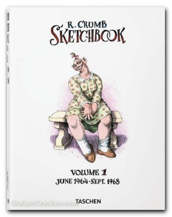 Robert Crumb Sketchbook HC #01 1964-1968 2025 Printing