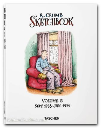 Robert Crumb Sketchbook HC #02 1968-1975 2025 Printing