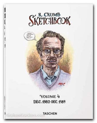 Robert Crumb Sketchbook HC #04 1982-1989 2025 Printing