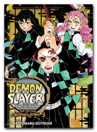 Demon Slayer The Official Coloring Book SC #03