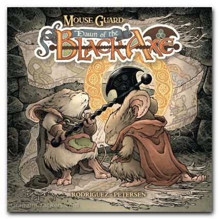 Mouse Guard Dawn Of The Black Axe #1 cover b