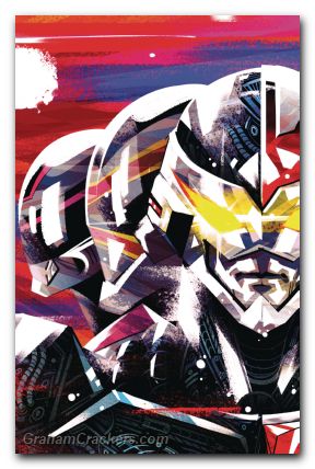 Power Rangers Prime #5 cover g montes anniversary virgin variant