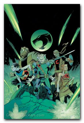 Thundercats Lost #1 cover q shalvey virgin variant