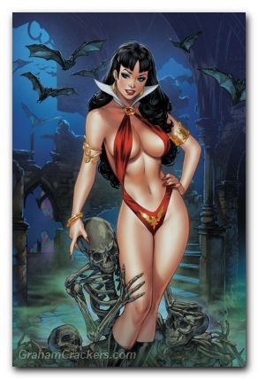 Vampirella #1 (2025) cover r chatzoudis virgin variant