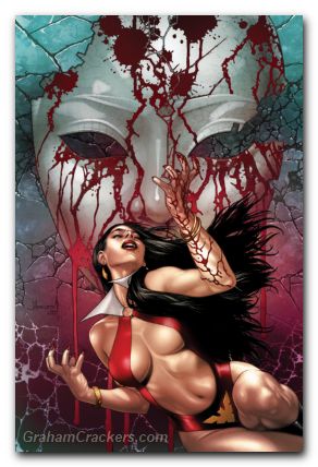 Vampirella #1 (2025) cover u anacleto virgin variant