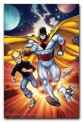 Space Ghost Jonny Quest Space Quest #1 cover p hardin virgin variant