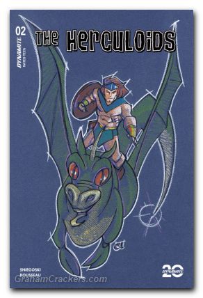 Herculoids #2 (2025) cover k rousseau pastel art variant