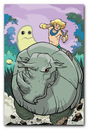 Herculoids #2 (2025) cover o rousseau development art virgin variant