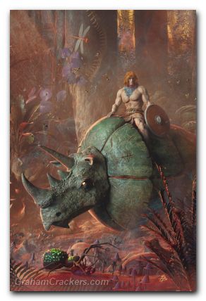 Herculoids #2 (2025) cover t barends virgin variant