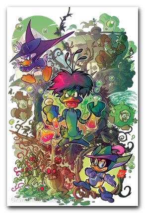 Darkwing Duck #2 (2025) cover n cangialosi virgin variant