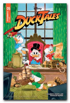 Ducktales #5 (2024) cover a bigarella