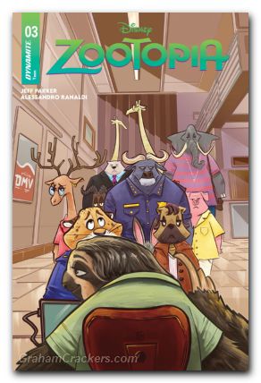 Zootopia #3 (2025) cover b ranaldi