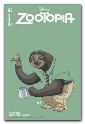 Zootopia #3 (2025) cover c rousseau color bleed