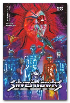 Silverhawks #3 (2025) cover a spears