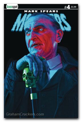 Mark Spears Monsters #4 cover a dracula