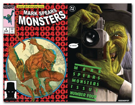 Mark Spears Monsters #4 cover f holofoil flip