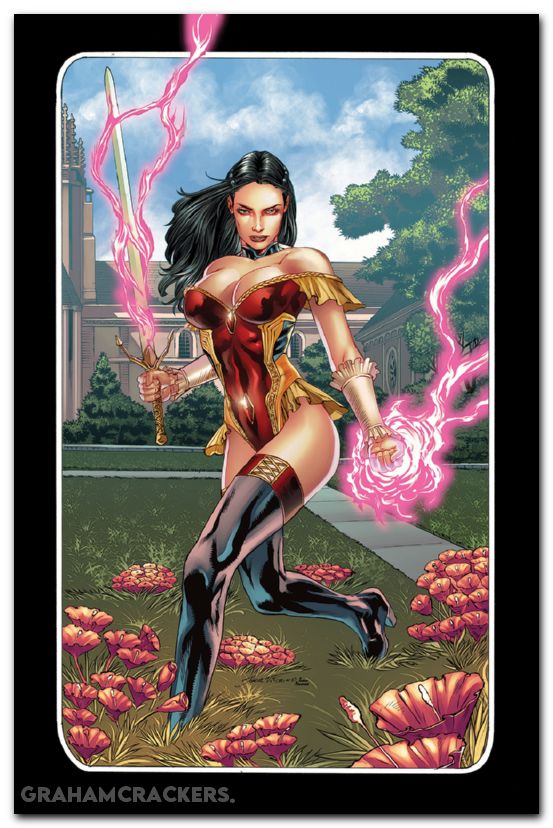 Grimm Fairy Tales #100 (2016) cover i vitorino