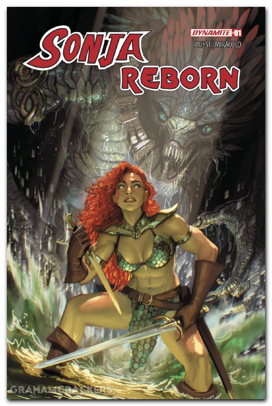 Sonja Reborn #1 (2025) cover f sejic foil