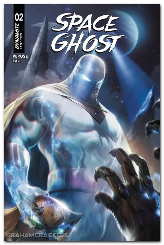 Space Ghost #2 (2025) cover e mattina foil