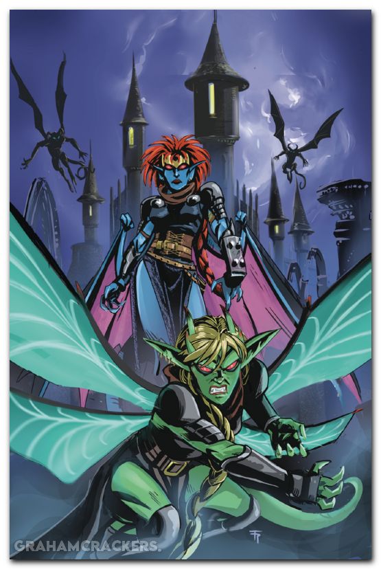 Gargoyles Demona #3 (2025) cover i paur virgin variant