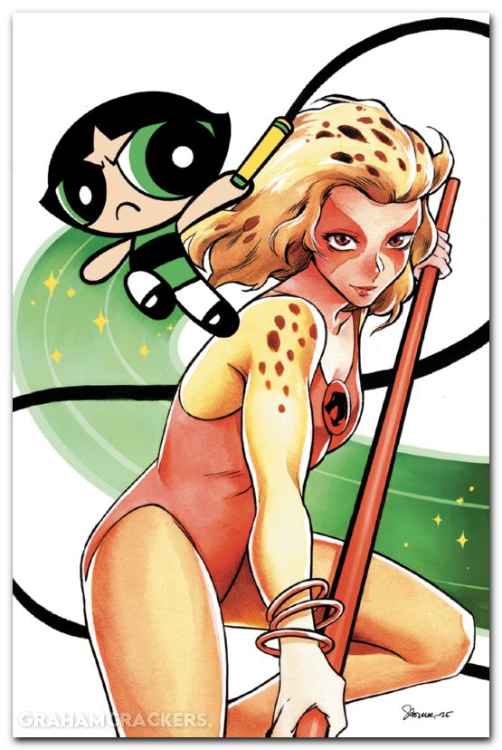 Thundercats Powerpuff Girls #3 (2025) cover h saowee virgin variant