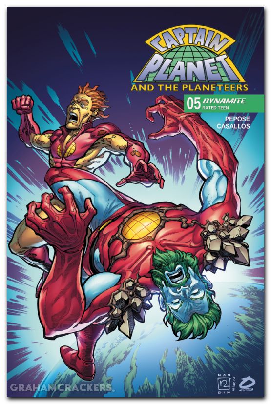 Captain Planet #5 (2025) cover a hardin