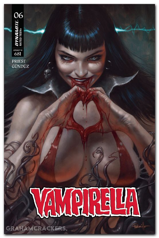 Vampirella #6 (2025) cover a parrillo