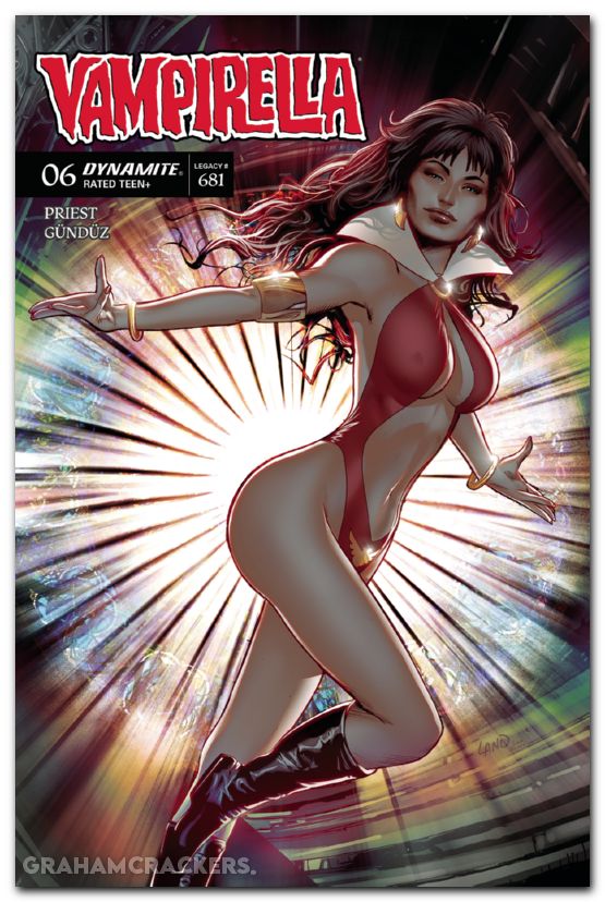 Vampirella #6 (2025) cover b land