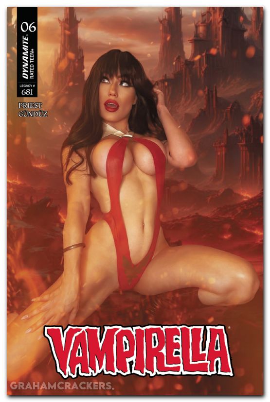 Vampirella #6 (2025) cover e cosplay