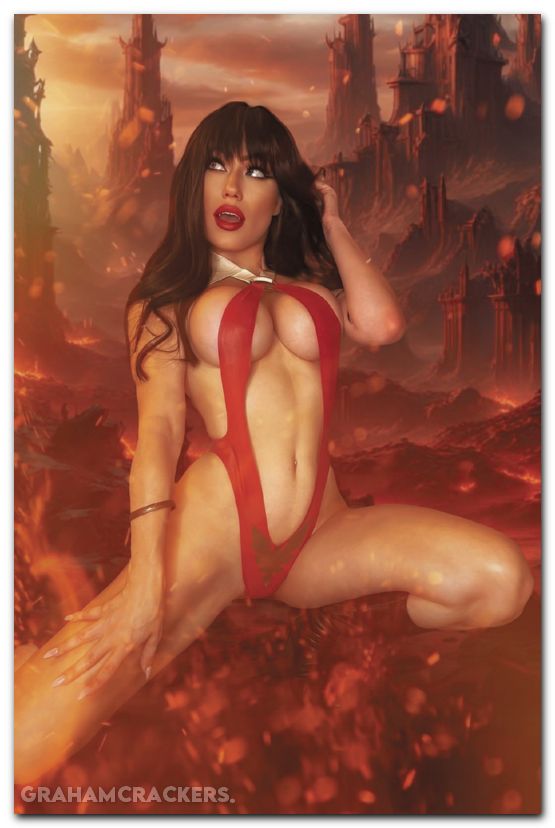 Vampirella #6 (2025) cover i cosplay virgin variant
