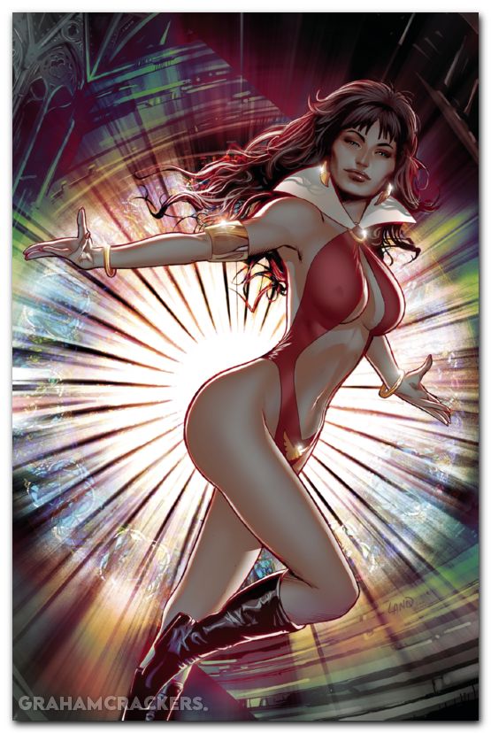 Vampirella #6 (2025) cover n land virgin variant