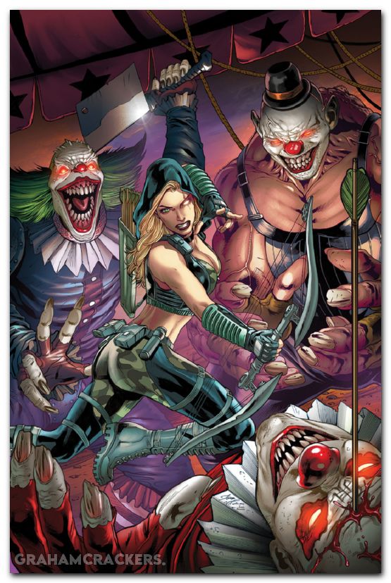 Robyn Hood Infinite War #1 cover a