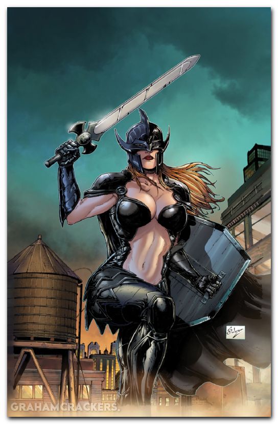 Robyn Hood Infinite War #1 cover d salazar