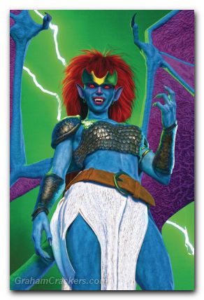 Gargoyles Demona #1 (2025) cover h spears foil virgin
