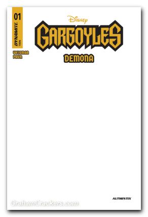 Gargoyles Demona #1 (2025) cover i blank authentix
