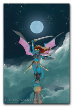 Gargoyles Demona #1 (2025) cover p paur virgin variant