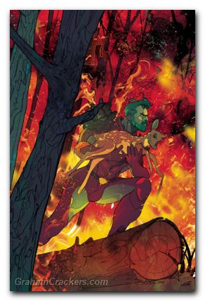 Captain Planet #2 (2025) cover j ward virgin variant