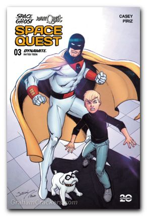 Space Ghost Jonny Quest Space Quest #3 cover h bagley variant