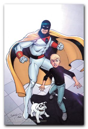 Space Ghost Jonny Quest Space Quest #3 cover n bagley virgin variant