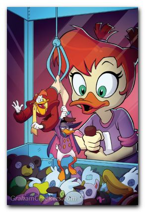 Darkwing Duck #4 (2025) cover m brandt virgin variant