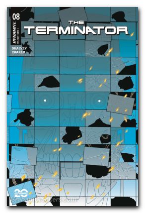 Terminator #8 (2024) cover a shalvey