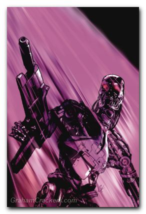 Terminator #8 (2024) cover g staggs virgin variant