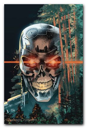 Terminator #8 (2024) cover j galman virgin variant