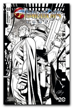 Thundercats Lost #3 cover h henry line art variant
